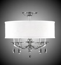 American Brass & Crystal FM5494-O-32G-36G-ST-GL - Five Light Flush Mount